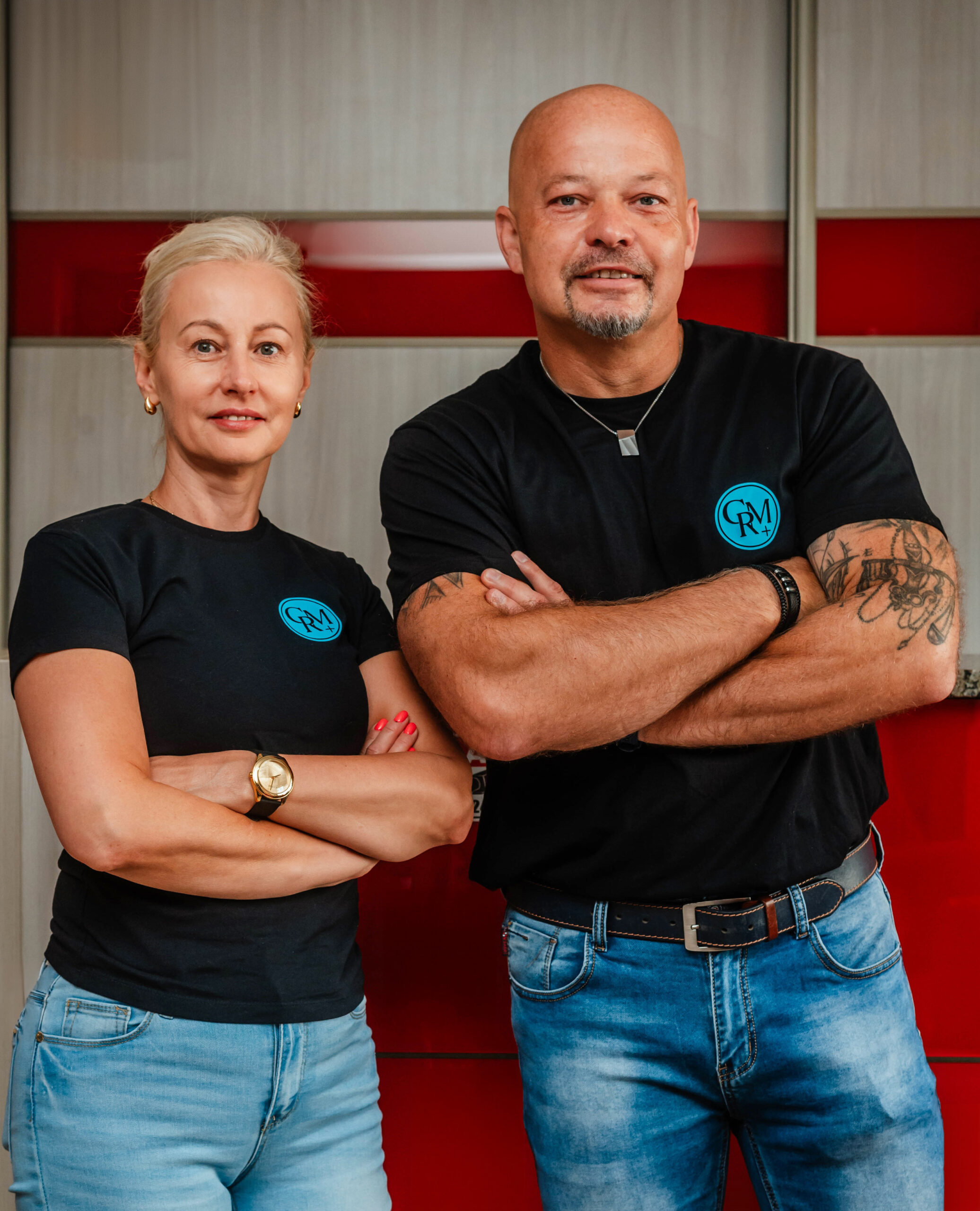 Anna Hierowska i Przemysław Hierowski